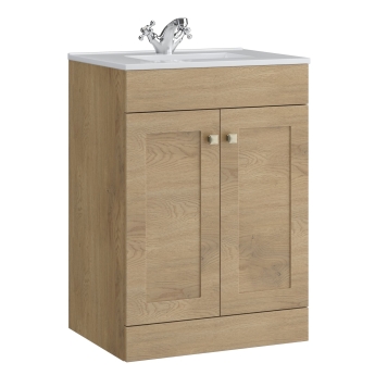 Prestige Merit 2-Door Floor Standing Vanity Unit | Product Image