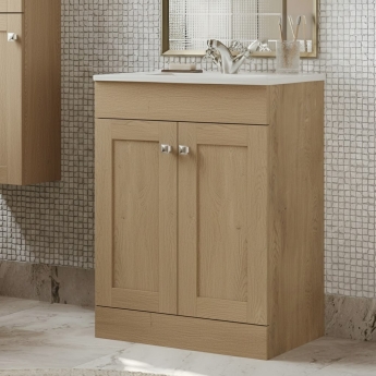 Prestige Merit 2-Door Floor Standing Vanity Unit | Product Image