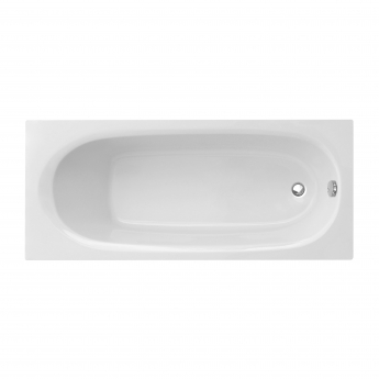Prestige Milton Rectangular Bath with Leg Set 1700mm x 750mm Single Ended