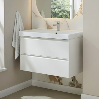 Prestige Note 2-Drawer Wall Hung Vanity Unit | Product Image