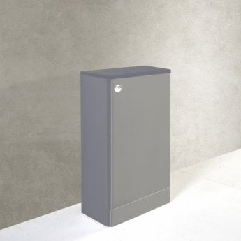 Prestige Options Back to Wall WC Unit 495mm Wide - Basalt Grey