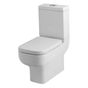 Prestige Options 600 Open Back Close Coupled Toilet with Cistern - Soft Close Seat
