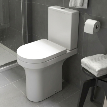 Prestige Ozone Round Rimless Comfort Height Close Coupled Toilet (inc Soft Close Seat) | Product Image