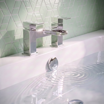 Prestige Phase Bath Filler Tap Chrome | Product Image