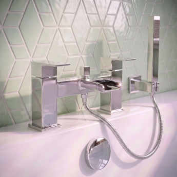 Prestige Phase Bath Shower Mixer Tap Chrome | Product Image