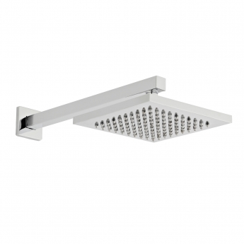 Prestige Pure Option 6 Thermostatic Concealed Shower Valve with Adjustable Slide Rail Kit and Fixed Head - Chrome