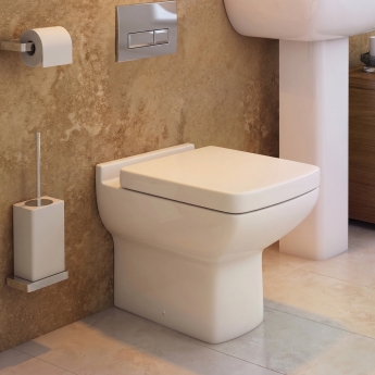 Prestige Pure Back to Wall Toilet (inc Soft Close Seat) | Product Image