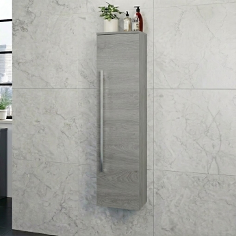 Prestige Purity 350mm Wall Hung 1-Door Tall Storage Unit | Product Image