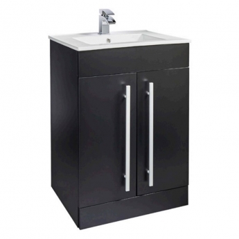 Prestige Purity 600mm 2-Door Floor Standing Vanity Unit