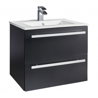 Prestige Purity 600mm 2-Drawer Wall Hung Vanity Unit