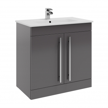 Prestige Purity 800mm 2-Door Floor Standing Vanity Unit