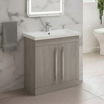 Prestige Purity 500mm 2-Door Floor Standing Vanity Unit | Product Image