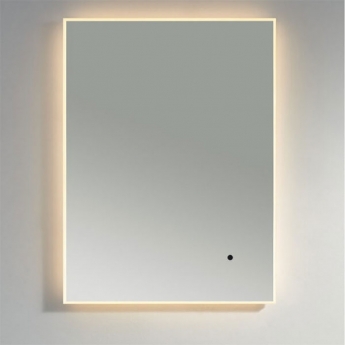 Prestige Seattle Rectangular LED Mirror with Demister Pad and Touch Sensor 800mm H x 600mm W
