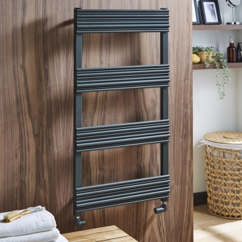 Prestige Sherbrooke Designer Aluminium Heated Towel Rail