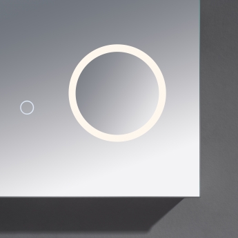 Prestige Sherston LED Bathroom Mirror with Touch Sensor and 3X Magnification 700mm H x 500mm W