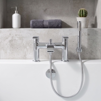 Prestige Status Bath Shower Mixer - Chrome | Product Image