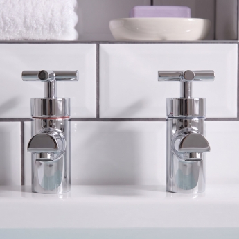 Prestige Times Bath Taps Pair Chrome | Product Image