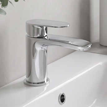 Prestige Verve Mono Basin Mixer Tap with Click Waste - Chrome | Product Image