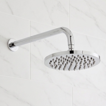 Prestige Viktory Thermostatic Dual Concealed Mixer Shower Adjustable Slide Rail Kit + Fixed Head | Product Image