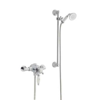 Prestige Viktory Dual Exposed Mixer Shower with Shower Kit | Product Image