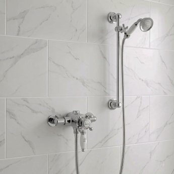 Prestige Viktory Dual Exposed Mixer Shower with Shower Kit | Product Image