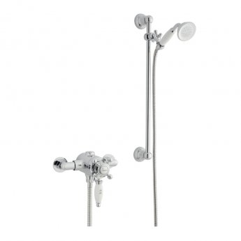Prestige Viktory Dual Exposed Mixer Shower with Shower Kit