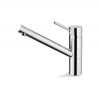 Prima+ R10 Compact 1.0 Bowl Inset/Undermount Kitchen Sink With Murray Tap 440mm L x 380mm W - Stainless Steel/Chrome | Product Image