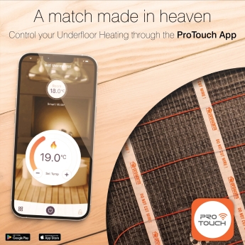 ProWarm Foil Electric Underfloor Heating Cable Mat Kit (for Wood, Vinyl & Carpet) | Product Image