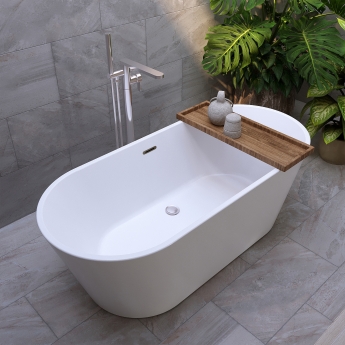 Delphi Brook Oval Freestanding Bath 1600mm x 700mm