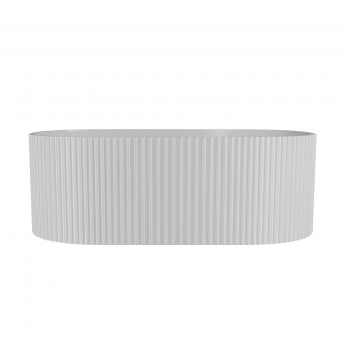 Delphi Canyon Fluted Oval Freestanding Bath 1700mm x 780mm | Product Image