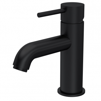 Delphi Corinthian Matt Black Mono Basin Mixer Tap | Product Image