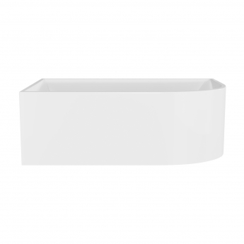 Delphi Crest J-Shaped Freestanding Curved Corner Bath 1700mm x 720mm Left Handed