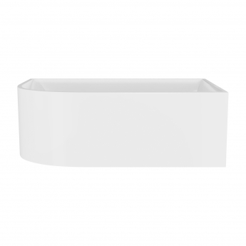 Delphi Crest J-Shaped Freestanding Curved Corner Bath 1700mm x 720mm Right Handed | Product Image