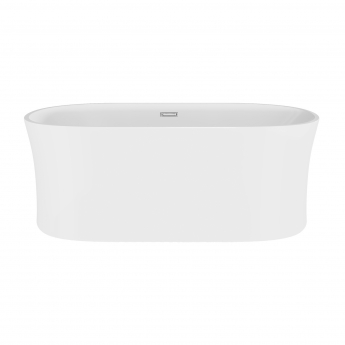 Delphi Drift Concave Oval Modern Freestanding Bath