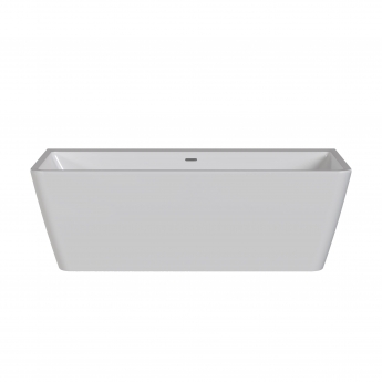 Purity Estuary Square Back-to-Wall Bath 1700mm x 735mm
