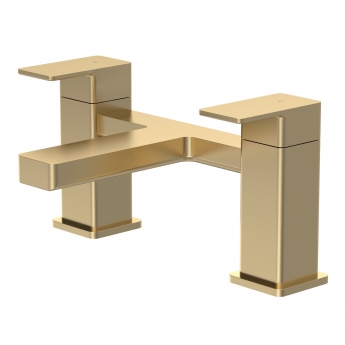 Delphi Fathom Brushed Brass Bath Filler Tap | Product Image