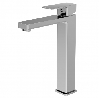 Delphi Fathom Chrome High Rise Tall Mono Basin Mixer Tap | Product Image