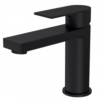 Delphi Port Matt Black Mono Basin Mixer Tap | Product Image