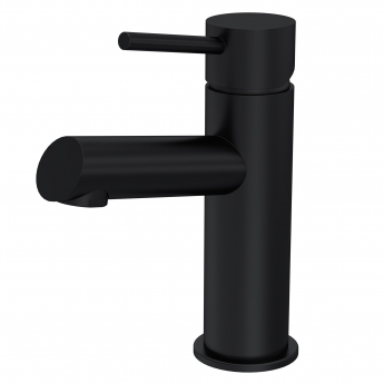 Delphi Quay Matt Black Mono Basin Mixer Tap | Product Image