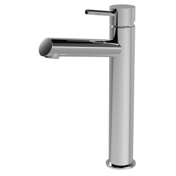 Delphi Quay Chrome High Rise Tall Mono Basin Mixer Tap | Product Image