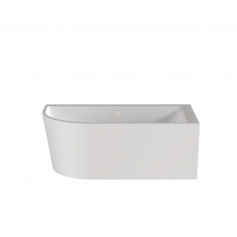 Delphi Shore Curved Offset Corner Bath 1500mm x 800mm Right Handed (inc Leg Set)