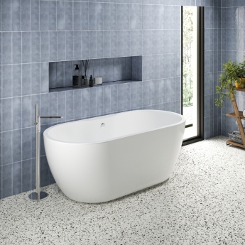 Delphi Vista Oval Freestanding Bath 1555mm x 745mm | Product Image