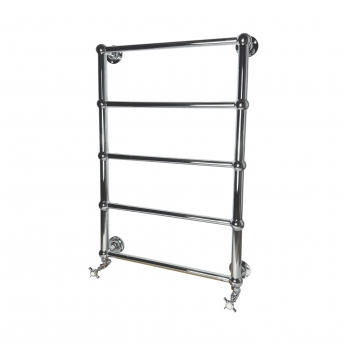 Radox Edwardian Traditional Heated Towel Rail 920mm H x 600mm W Chrome