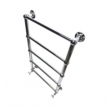 Radox Edwardian Traditional Heated Towel Rail 920mm H x 600mm W Chrome