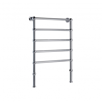 Radox Edwardian Traditional Heated Towel Rail 1000mm H x 700mm W Chrome