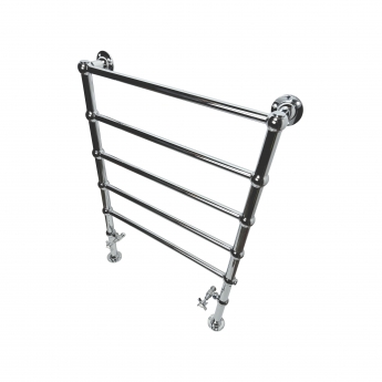 Radox Edwardian Traditional Heated Towel Rail 1000mm H x 700mm W Chrome