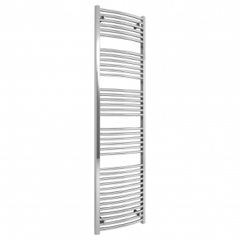 Radox Premier Curved Heated Towel Rail 1800mm H x 500mm W - Chrome
