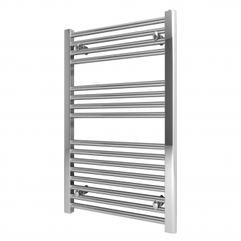 Radox Premier Straight Heated Towel Rail 800mm H x 500mm W - Chrome