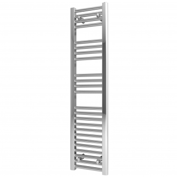 Radox Premier Flat Straight Heated Towel Rail 1200mm H x 300mm W - Chrome | Product Image