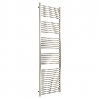 Radox Premier XL Curved Heated Towel Rail 1800mm H x 600mm W - Stainless Steel